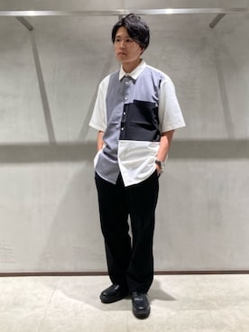 COMME CA ISM STAFFさん（メンズ・162cm）の秋コーディネート
