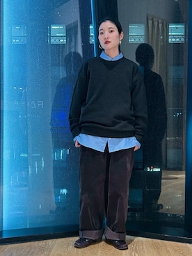 COMME CA ISM STAFFさん(レディース・151cm)の冬コーディネート