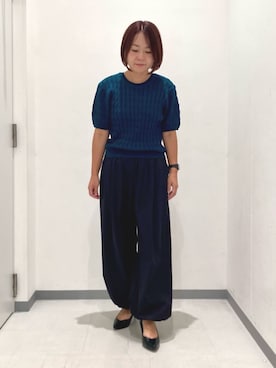 COMME CA ISM STAFFさん(レディース・155cm)の秋コーディネート