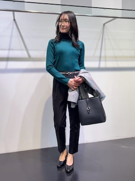 COMME CA ISM STAFFさん（レディース・165cm）の秋コーディネート