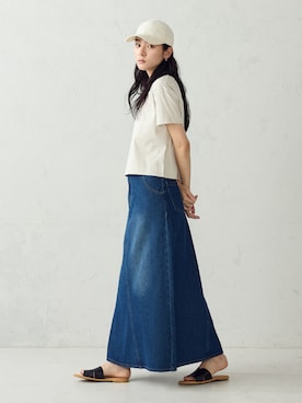 COMME CA ISM STAFFさん（レディース・167cm）の夏コーディネート