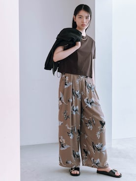 COMME CA ISM STAFFさん(レディース・176cm)の夏コーディネート