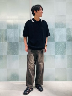 COMME CA ISM STAFFさん（メンズ・175cm）の秋コーディネート
