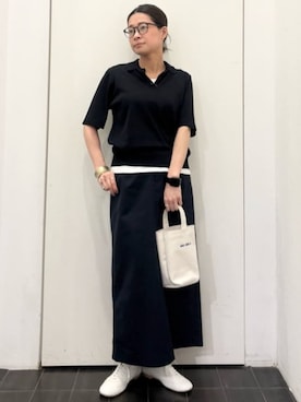 COMME CA ISM STAFFさん（レディース・157cm）の春コーディネート