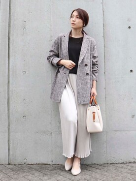 COMME CA ISM STAFFさん（レディース・168cm）の秋コーディネート