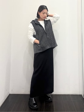 COMME CA ISM STAFFさん（レディース・157cm）の秋コーディネート