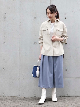 COMME CA ISM STAFFさん(レディース・164cm)の秋コーディネート