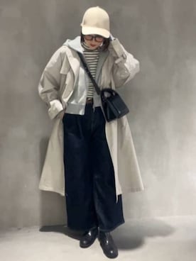 COMME CA ISM STAFFさん（レディース・163cm）の春コーディネート