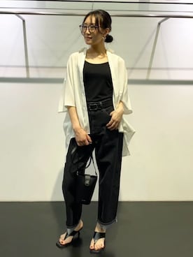 COMME CA ISM STAFFさん(レディース・165cm)の夏コーディネート