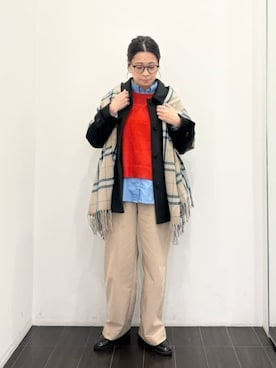 COMME CA ISM STAFFさん(レディース・157cm)の冬コーディネート