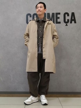 COMME CA ISM STAFFさん（メンズ・181cm）の冬コーディネート