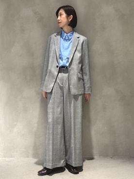 「MONO　COMME CA（モノコムサ）のアイテム」を使った、COMME CA ISM STAFFさん（メンズ・170cm）の秋コーディネート