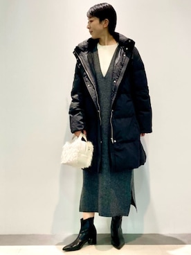 COMME CA ISM STAFFさん（レディース・156cm）の秋コーディネート