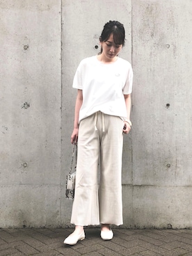 COMME CA ISM STAFFさん（レディース・164cm）の夏コーディネート