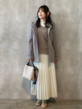 COMME CA ISM STAFFさん(レディース・160cm)の冬コーディネート