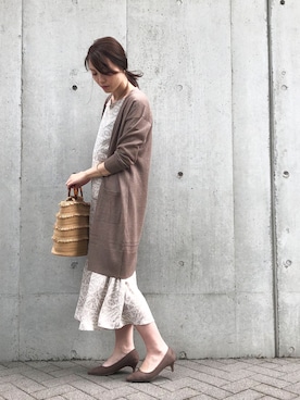 COMME CA ISM STAFFさん（レディース・168cm）の夏コーディネート