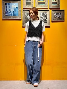 COMME CA ISM STAFFさん（レディース・166cm）の夏コーディネート