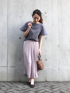 COMME CA ISM STAFFさん（レディース・164cm）の夏コーディネート