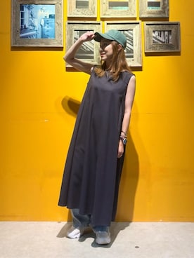 COMME CA ISM STAFFさん（レディース・150cm）の夏コーディネート