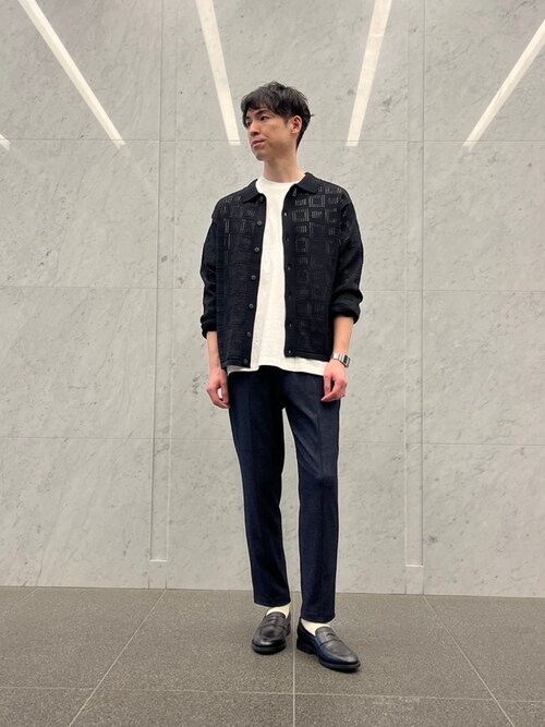 COMME CA ISM（コムサイズム） スラックス 「セットアップ対応」デニム
