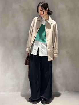 COMME CA ISM STAFFさん（レディース・170cm）の冬コーディネート