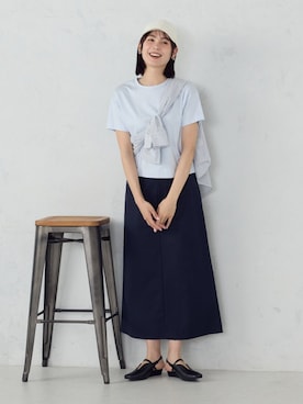 COMME CA ISM STAFFさん（レディース・166cm）の春コーディネート