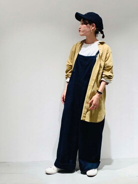 COMME CA ISM STAFFさん（レディース・151cm）の夏コーディネート