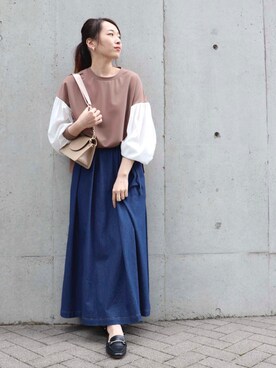 COMME CA ISM STAFFさん(レディース・164cm)の秋コーディネート