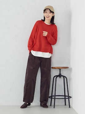 COMME CA ISM STAFFさん（レディース・169cm）の秋コーディネート