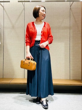 COMME CA ISM STAFFさん（レディース・155cm）の春コーディネート
