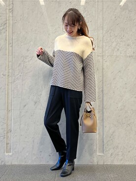 COMME CA ISM STAFFさん（レディース・164cm）の秋コーディネート