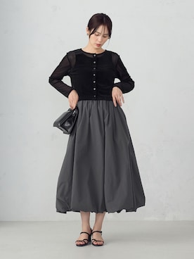 COMME CA ISM STAFFさん(レディース・167cm)の夏コーディネート