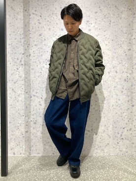 COMME CA ISM STAFFさん（メンズ・162cm）の秋コーディネート