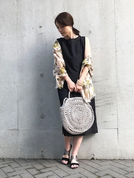 COMME CA ISM STAFFさん(レディース・168cm)の夏コーディネート