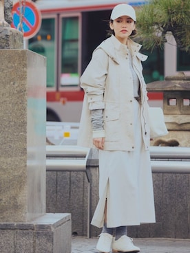 COMME CA ISM STAFFさん（レディース・166cm）の春コーディネート