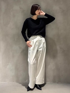 COMME CA ISM STAFFさん（レディース・170cm）の秋コーディネート