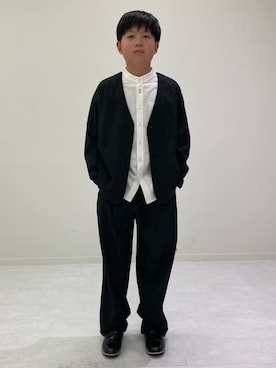 COMME CA ISM STAFFさん(キッズ・147cm)の冬コーディネート