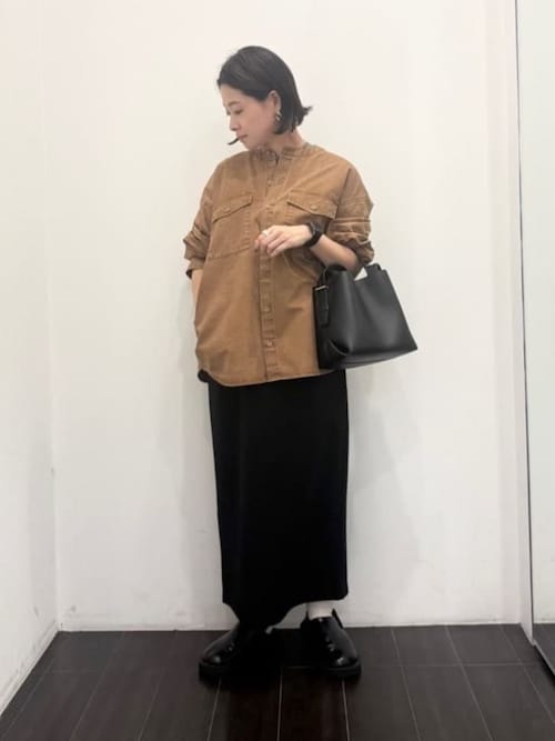 Purple&Yellow（パープルアンドイエロー） シャツ 硫化ツイルブリーチ