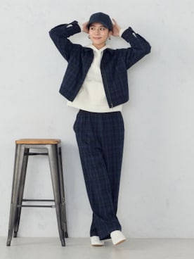 COMME CA ISM STAFFさん（レディース・166cm）の春コーディネート