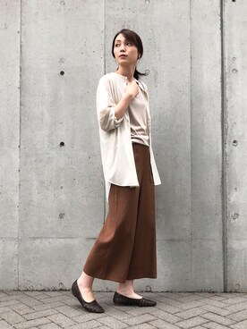 COMME CA ISM STAFFさん（レディース・168cm）の夏コーディネート