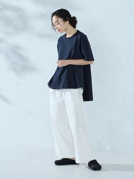 COMME CA ISM STAFFさん(レディース・161cm)の春コーディネート