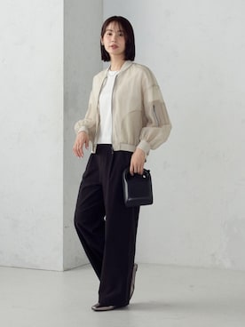 COMME CA ISM STAFFさん(レディース・166cm)の春コーディネート