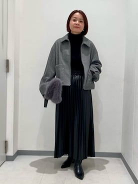 COMME CA ISM STAFFさん（レディース・157cm）の秋コーディネート