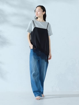 COMME CA ISM STAFFさん（レディース・161cm）の春コーディネート