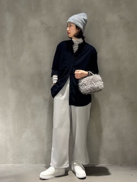 COMME CA ISM STAFFさん（レディース・170cm）の冬コーディネート