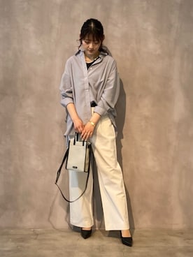 COMME CA ISM STAFFさん（レディース・161cm）の春コーディネート