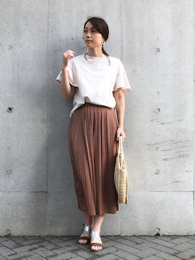 COMME CA ISM STAFFさん(レディース・168cm)の夏コーディネート