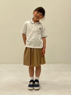 COMME CA ISM STAFFさん（キッズ・110cm）の春コーディネート