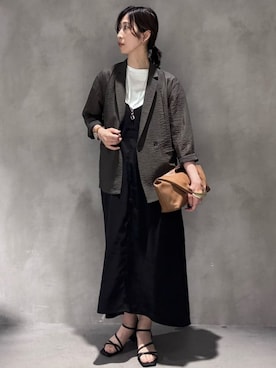 COMME CA ISM STAFFさん(レディース・170cm)の夏コーディネート