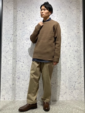 COMME CA ISM STAFFさん(メンズ・162cm)の秋コーディネート